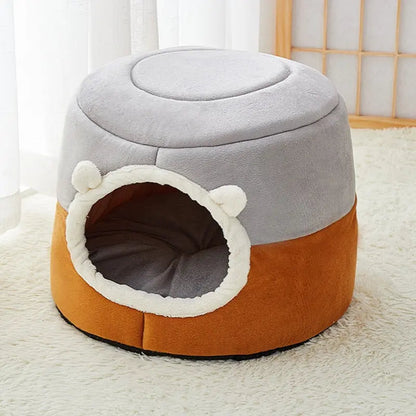 Lit tapis d'hiver confortable pour chat