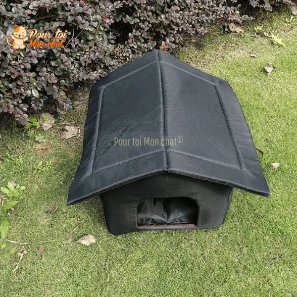 MAISON ÉTANCHE POUR CHAT D’EXTÉRIEUR - CABANE4CAT™