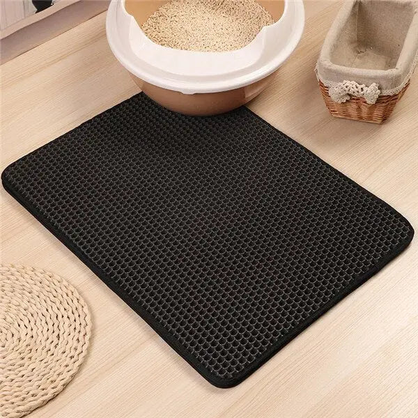 Tapis capteur de litière pour chats - StopLitière™