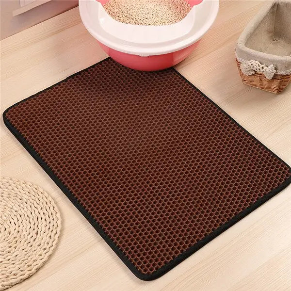 Tapis capteur de litière pour chats - StopLitière™