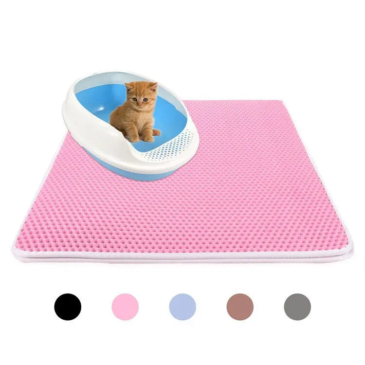 Tapis capteur de litière pour chats - StopLitière™