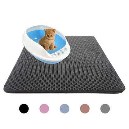 Tapis capteur de litière pour chats - StopLitière™