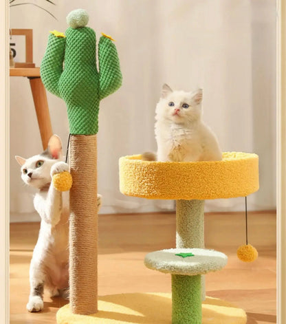 Planche à gratter à cactus pour chat