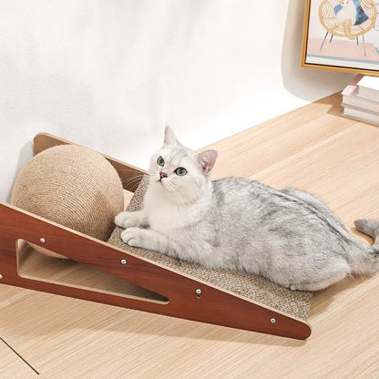 Planche à gratter détachable pour chat