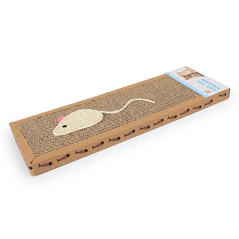 Planche à gratter en papier pour chat