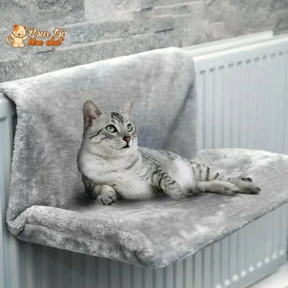 Lit doux fenêtre, lit, radiateur - Pour chat - Poz’Hamac™