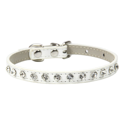 Collier en strass pour chat