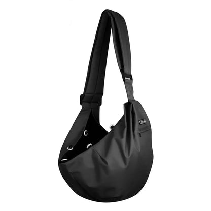 Sac à bandoulière portable en nylon pour chat