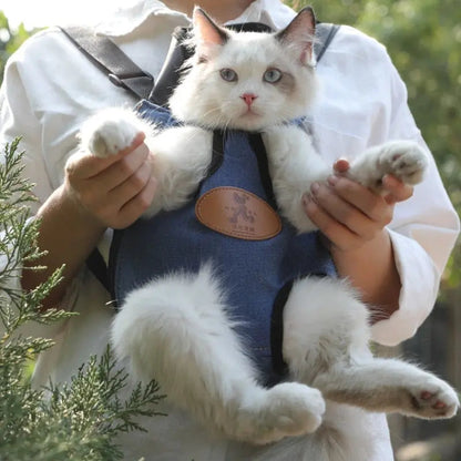 Sac à dos de transport pour chat en plusieurs couleurs