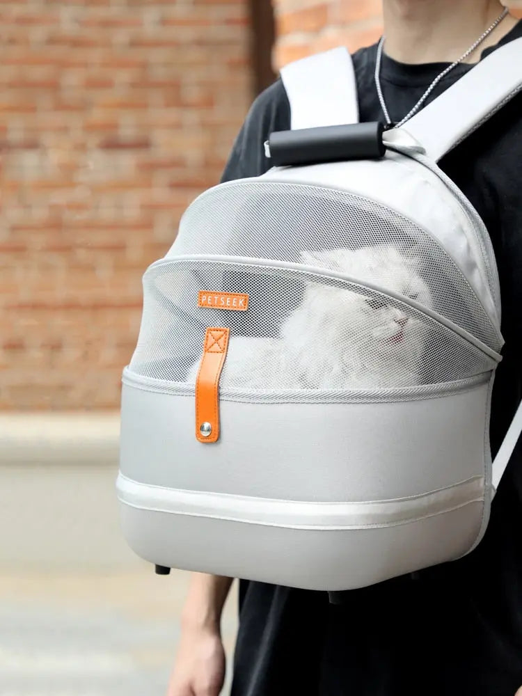 Sac à dos portable et respirant pour chat