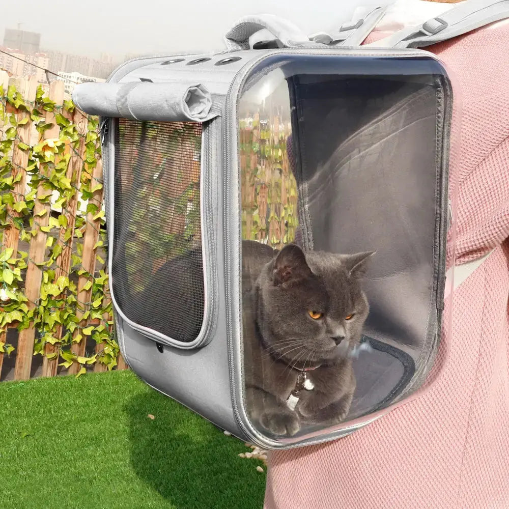 Sac à dos pour chat portable et respirant