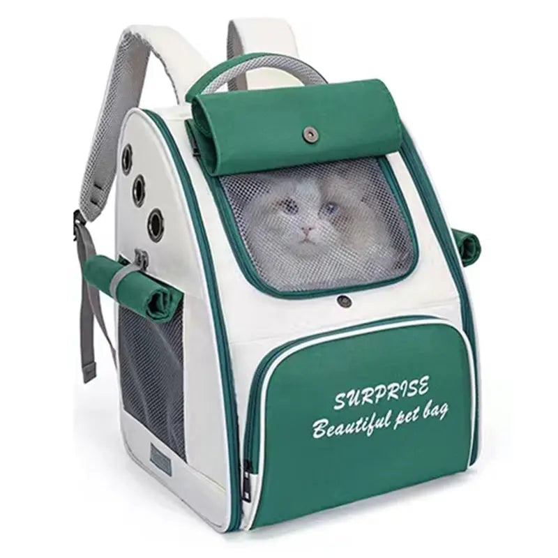 Sac de transport coupe-vent pour chat