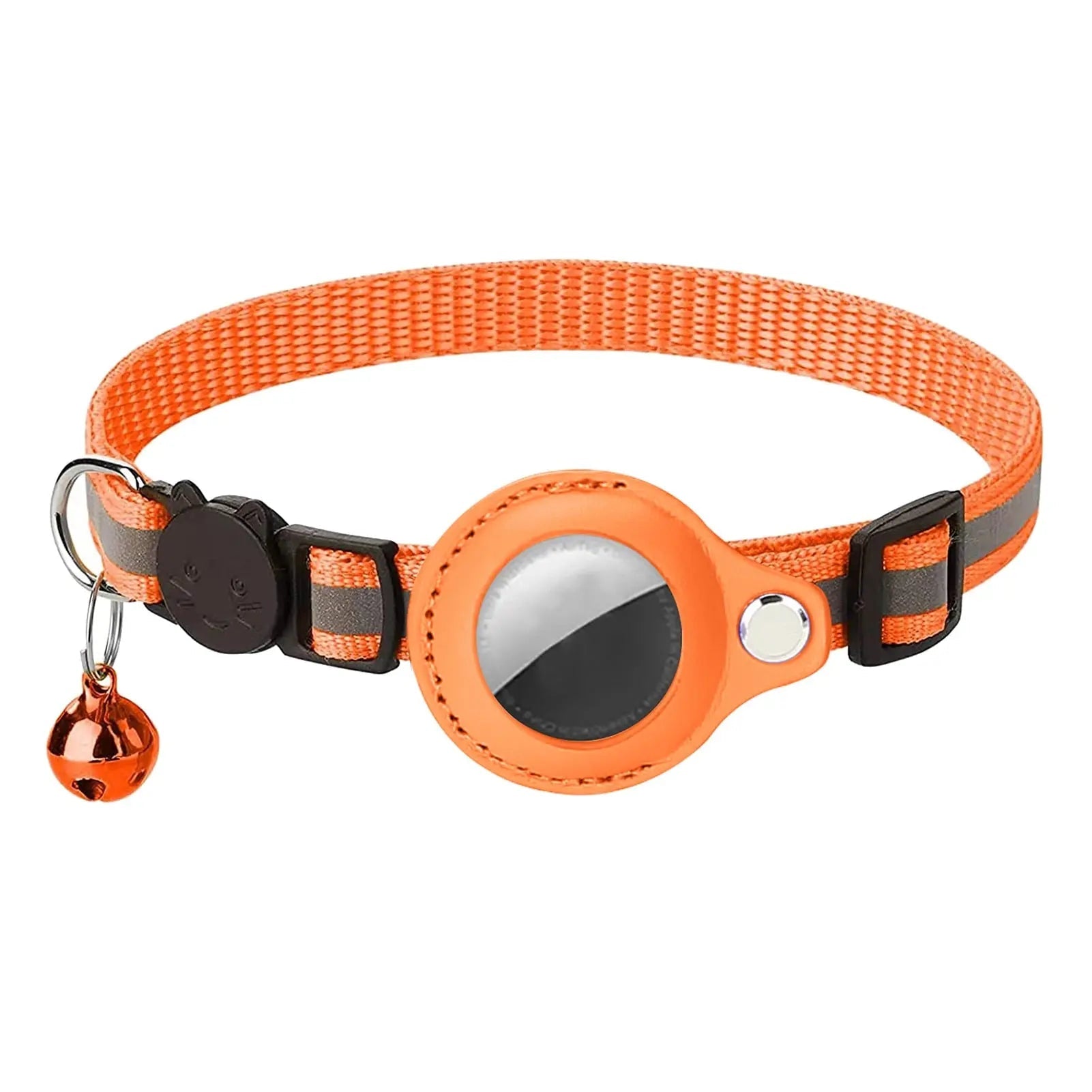 Collier avec clochette de sécurité GPS pour chat