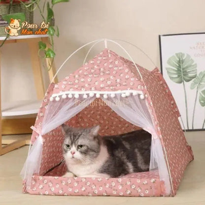 TENTE TOUT CONFORT POUR CHAT – TENT’À’CHAT™