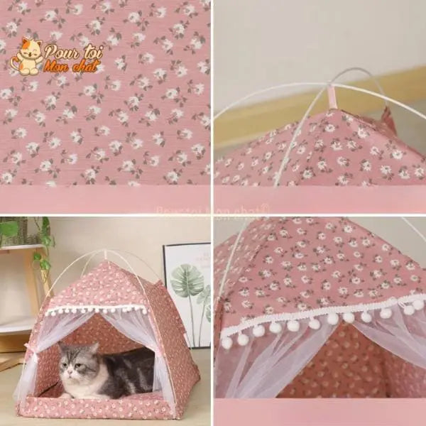 TENTE TOUT CONFORT POUR CHAT – TENT’À’CHAT™