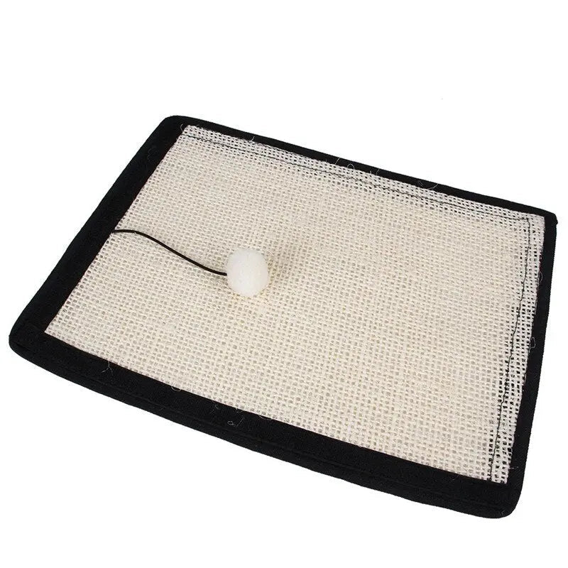 Tapis à gratter en sisal naturel pour chat