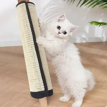 Tapis à gratter en sisal naturel pour chat