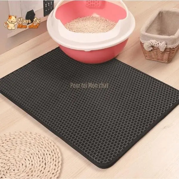 Tapis capteur de litière pour chats - StopLitière™