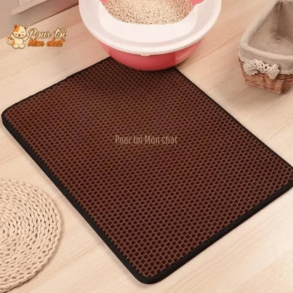 Tapis capteur de litière pour chats - StopLitière™