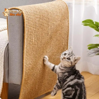 Tapis grattoir pour chats couvre meubles