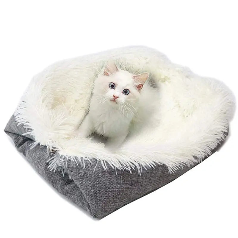 Tapis lit pour chat en velours