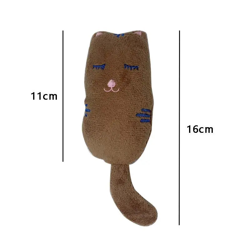 Jouet en peluche pouvant être garni d’herbe à chat - MonDoudouChat™