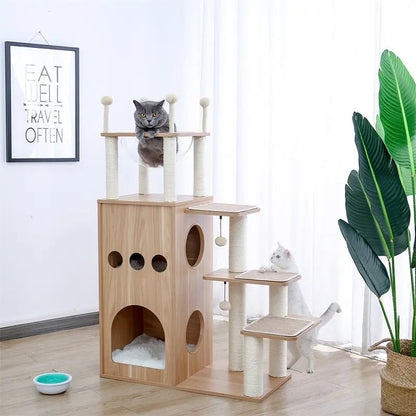 Tour d'arbre à chat moderne pour Main coon