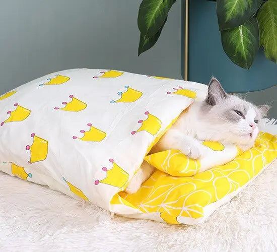 Sac de couchage, housse de lit - pour chat