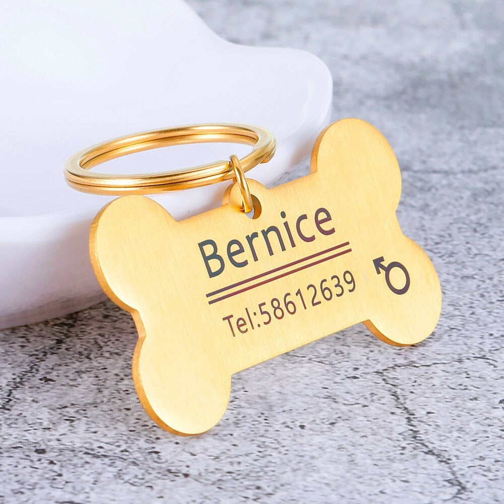 Médaille personnalisée pour chien et chat