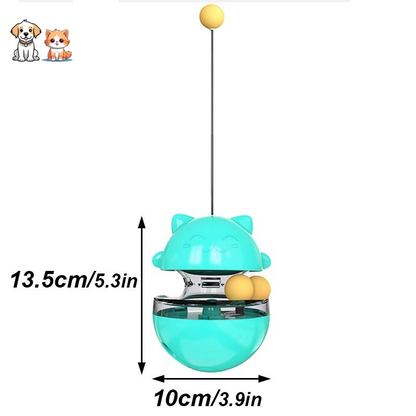 Jouet Distributeur de Friandises pour Chat - Chat’Culbuto™