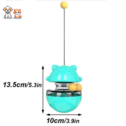 Cat Treat Dispenser Toy - Chat'Culbuto™