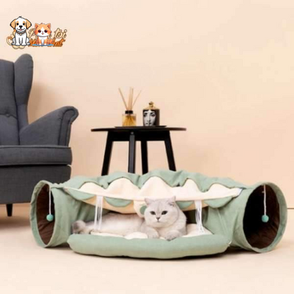 Play Tunnel with Cushion for Cats - CoussiCat™