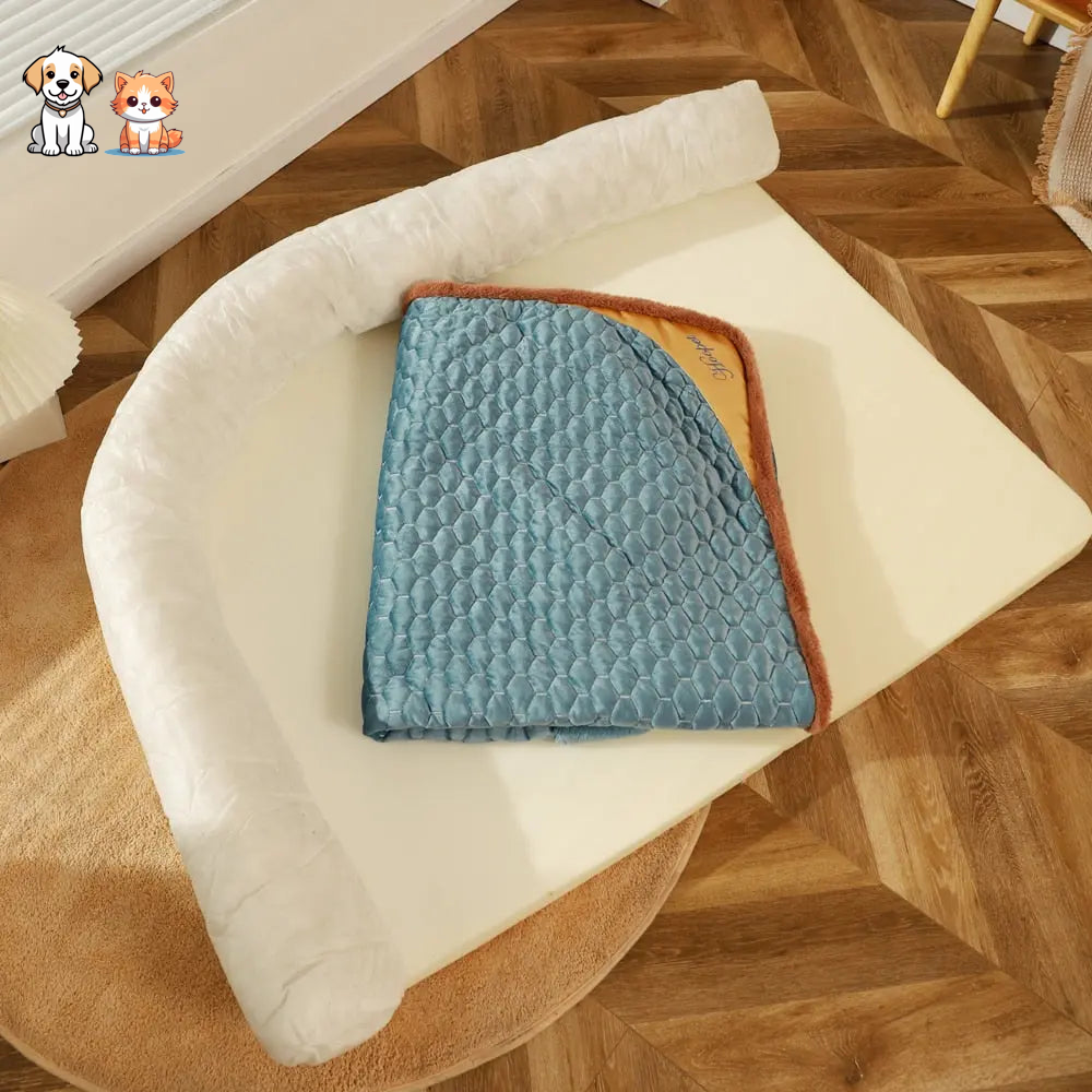 Cama para gatos con almohada