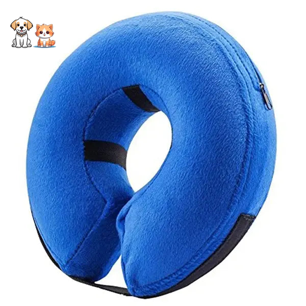 Collar inflable médico con protección para el cuello