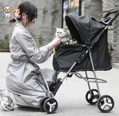 Removable cat stroller