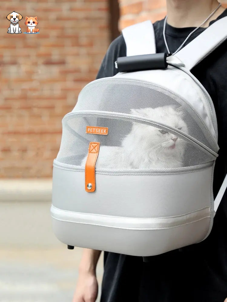 Portable and breathable cat backpack