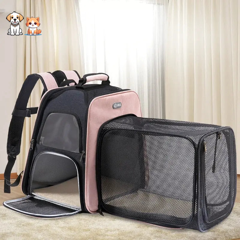 Sac à dos extensible de haute qualité pour gros chat
