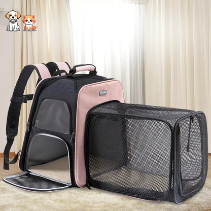 Sac à dos extensible de haute qualité pour gros chat