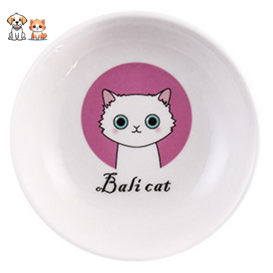 Gamelle chat dessin design - Tendre Fripouille