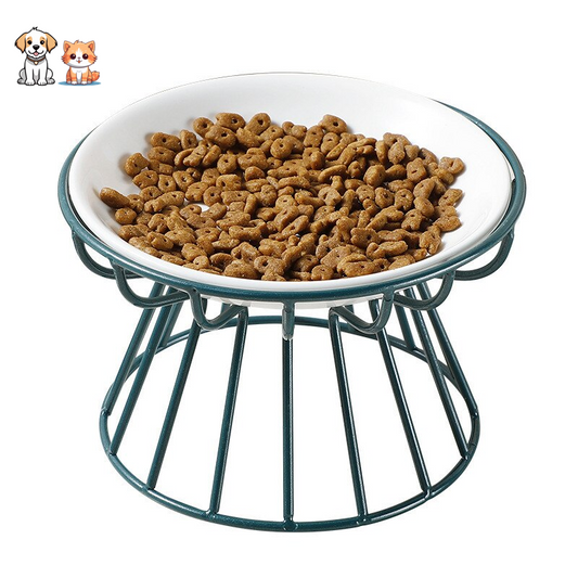 Gamelle pour chat réhaussée