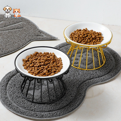 Gamelle pour chat réhaussée